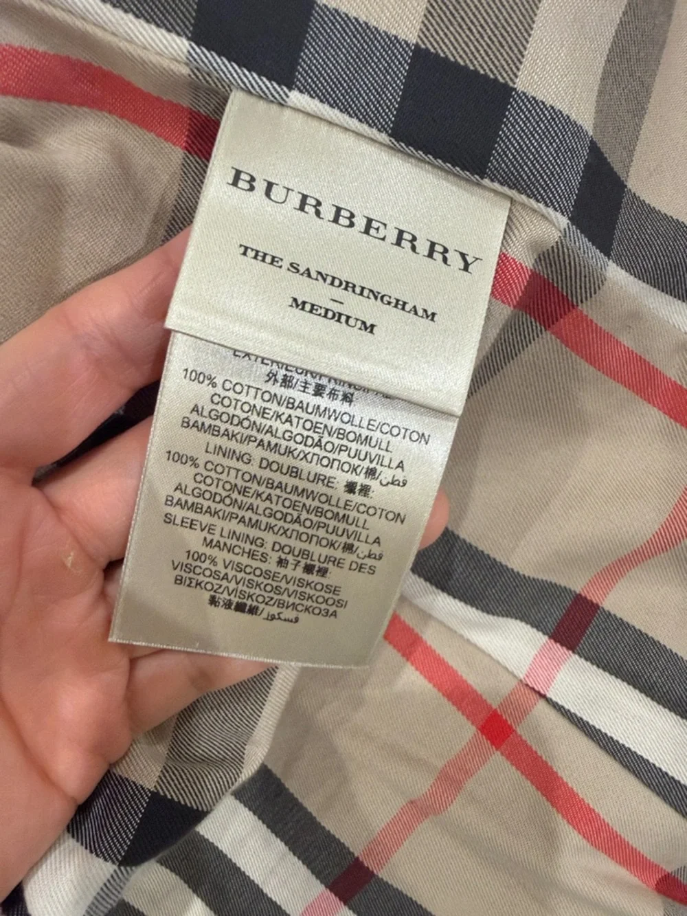 Burberry sandringham trench coat - Picture 9 of 13